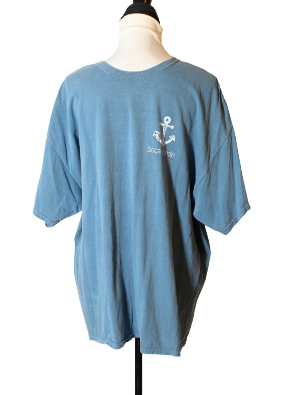 Vintage Y2K Boca Grande Florida Anchor T Shirt 2XL